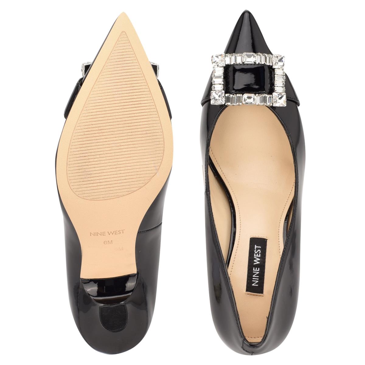 Nine West Helyn Pointy Toe Negras | 5069MCINP