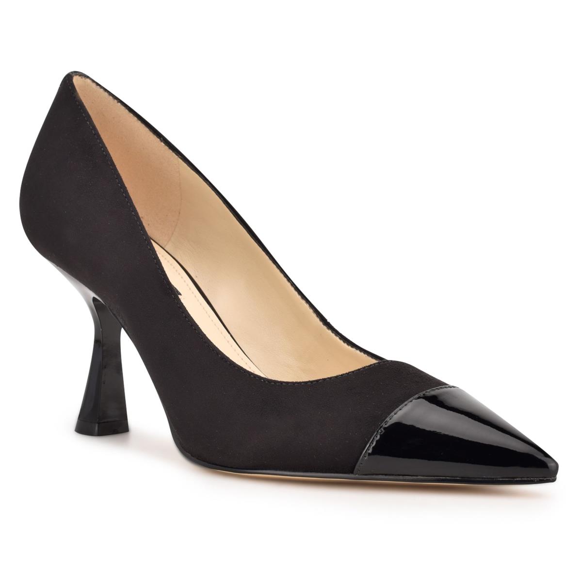 Nine West Hippa Pointy Toe Negras | 0693WCPTU