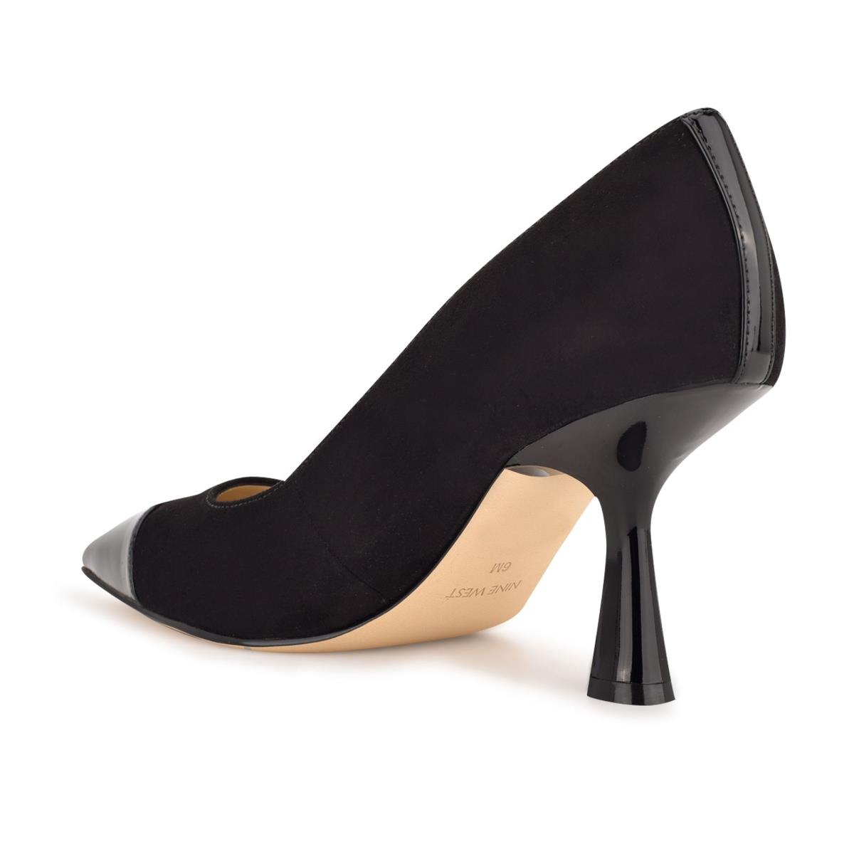 Nine West Hippa Pointy Toe Negras | 0693WCPTU