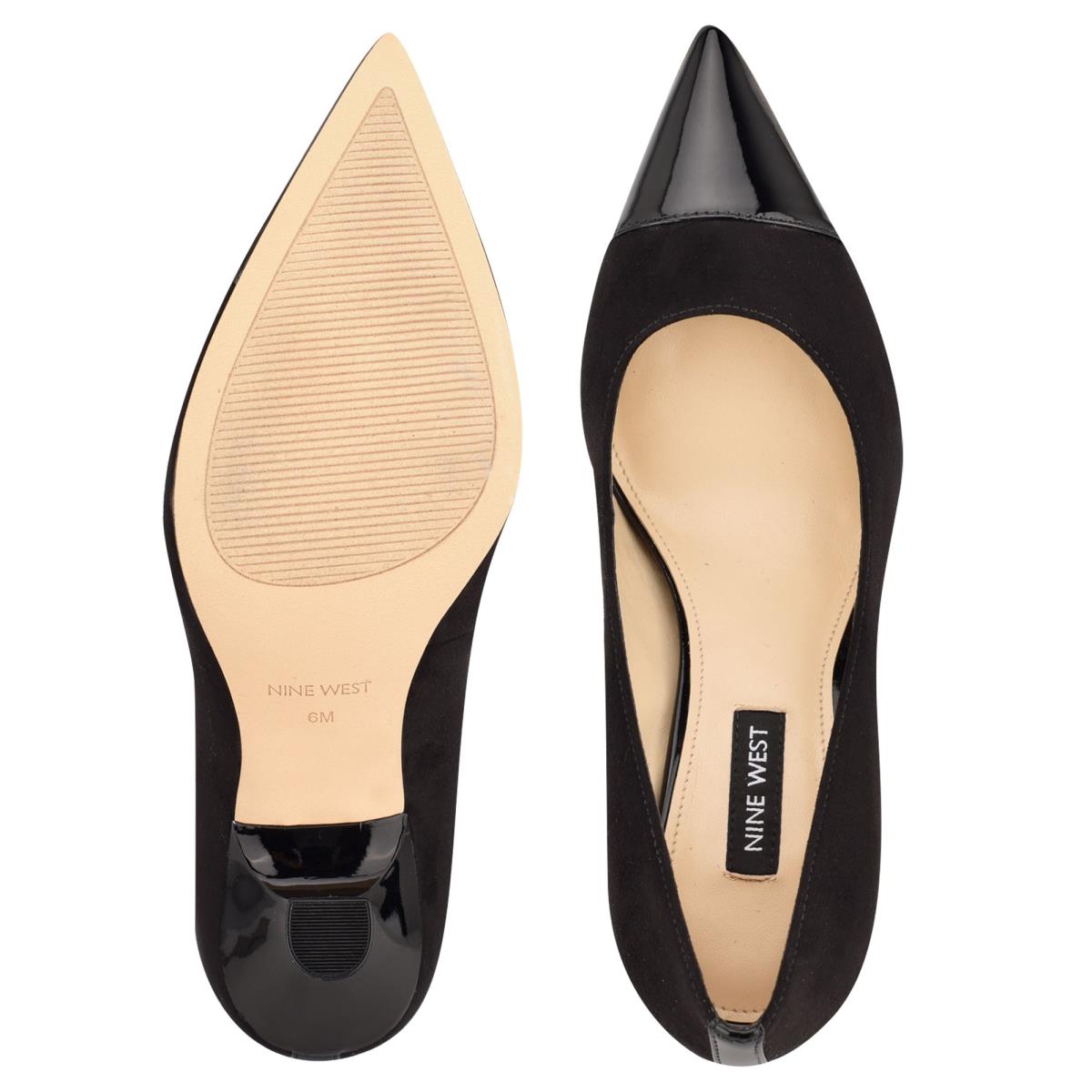 Nine West Hippa Pointy Toe Negras | 0693WCPTU