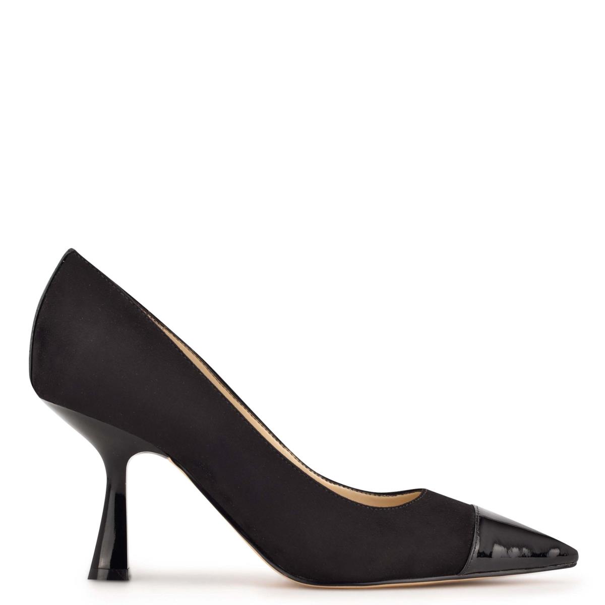 Nine West Hippa Pointy Toe Negras | 0693WCPTU