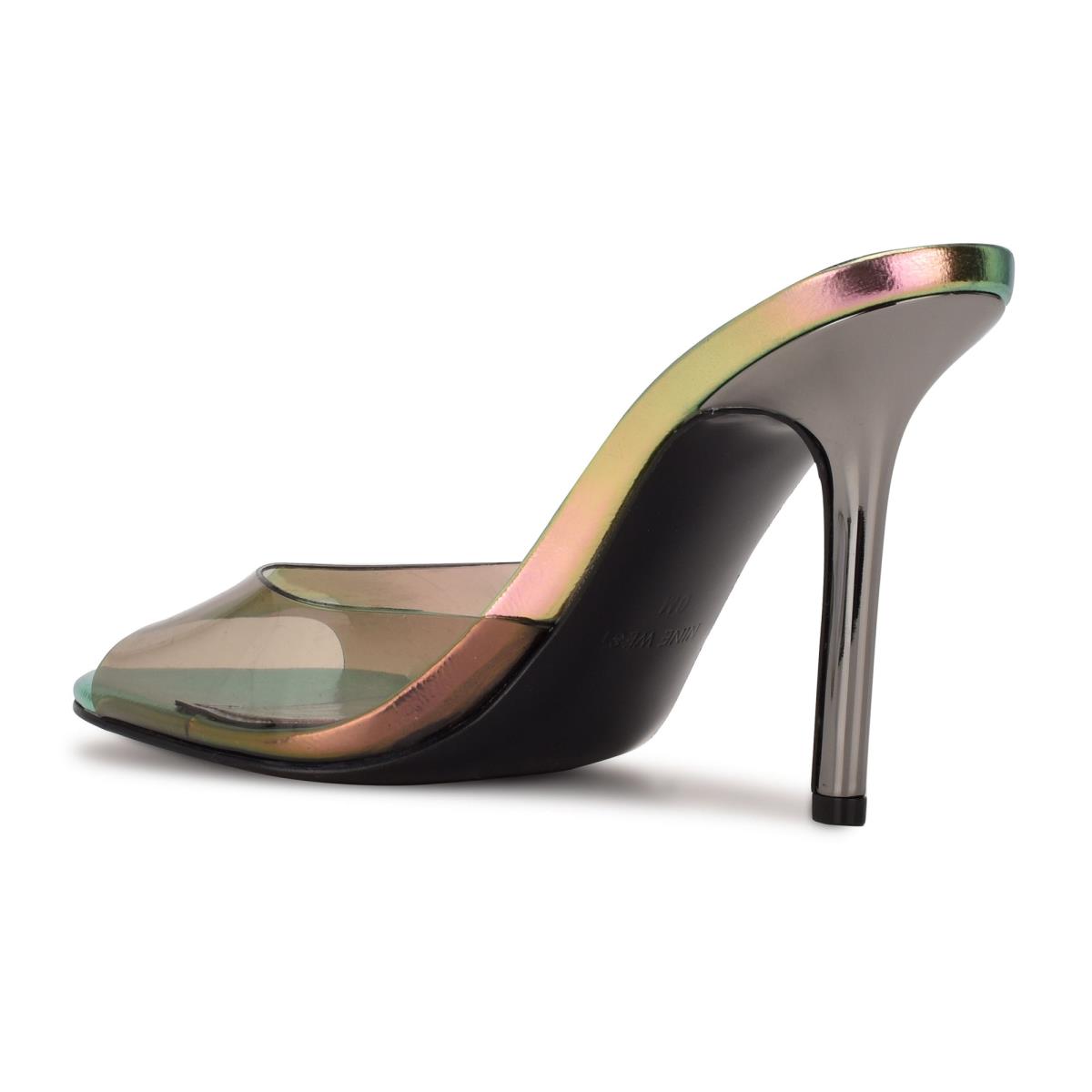 Nine West Ido Heeled Verde Oliva | 2348SHFIE