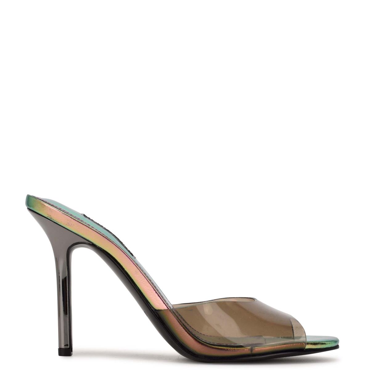 Nine West Ido Heeled Verde Oliva | 2348SHFIE