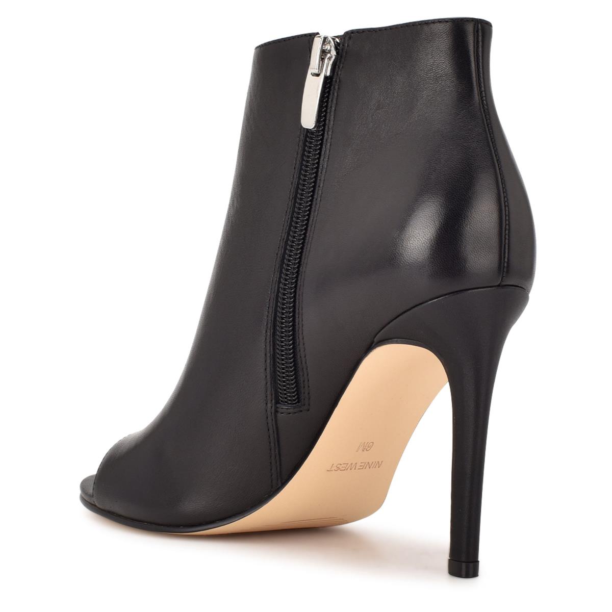 Nine West Izip Peep toe Negras | 0928TFSDV