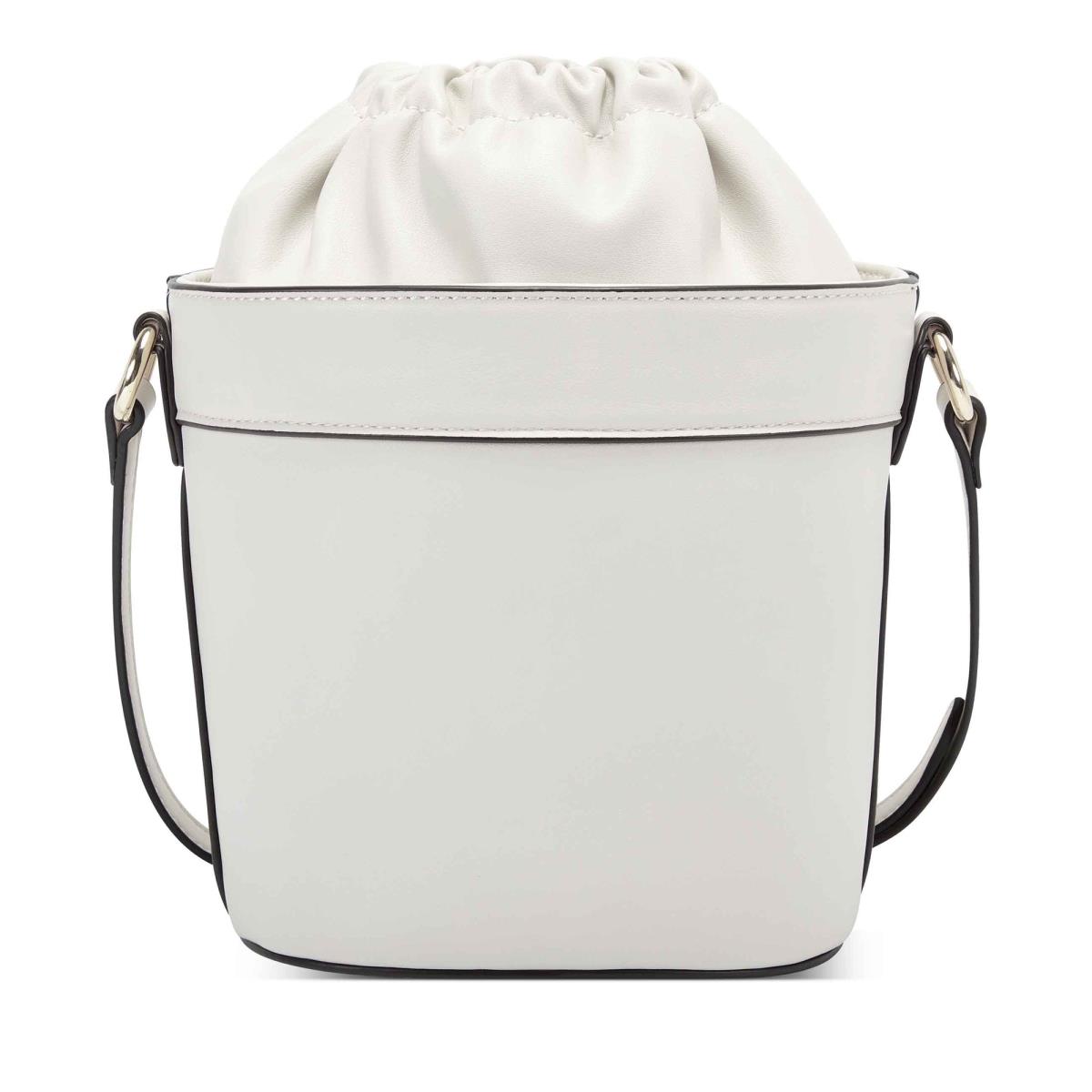 Nine West Laylin Drawstring Bucket Blancas | 9587YLIZO