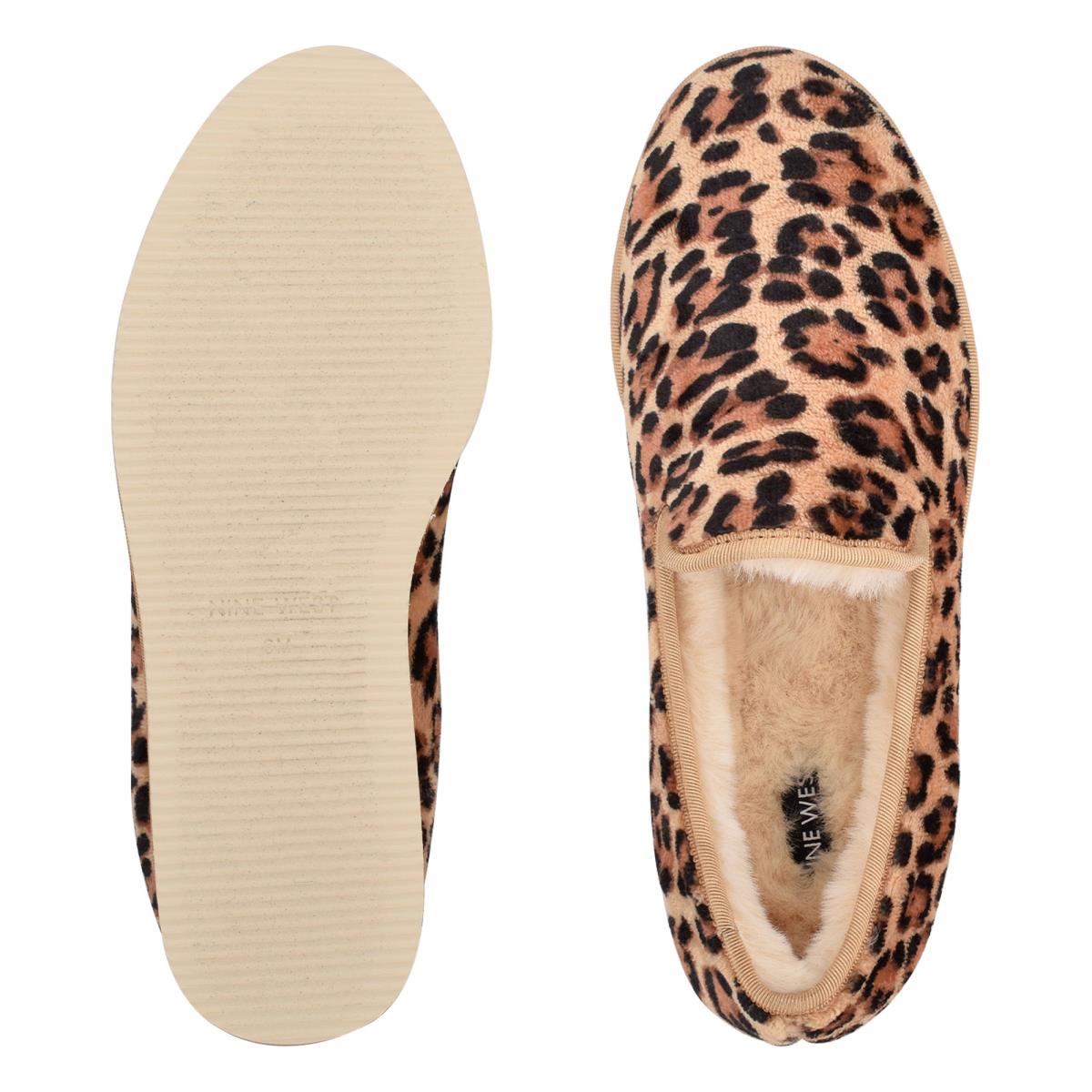 Nine West Laze Cozy Slip On Leopardo | 8795CKFAH