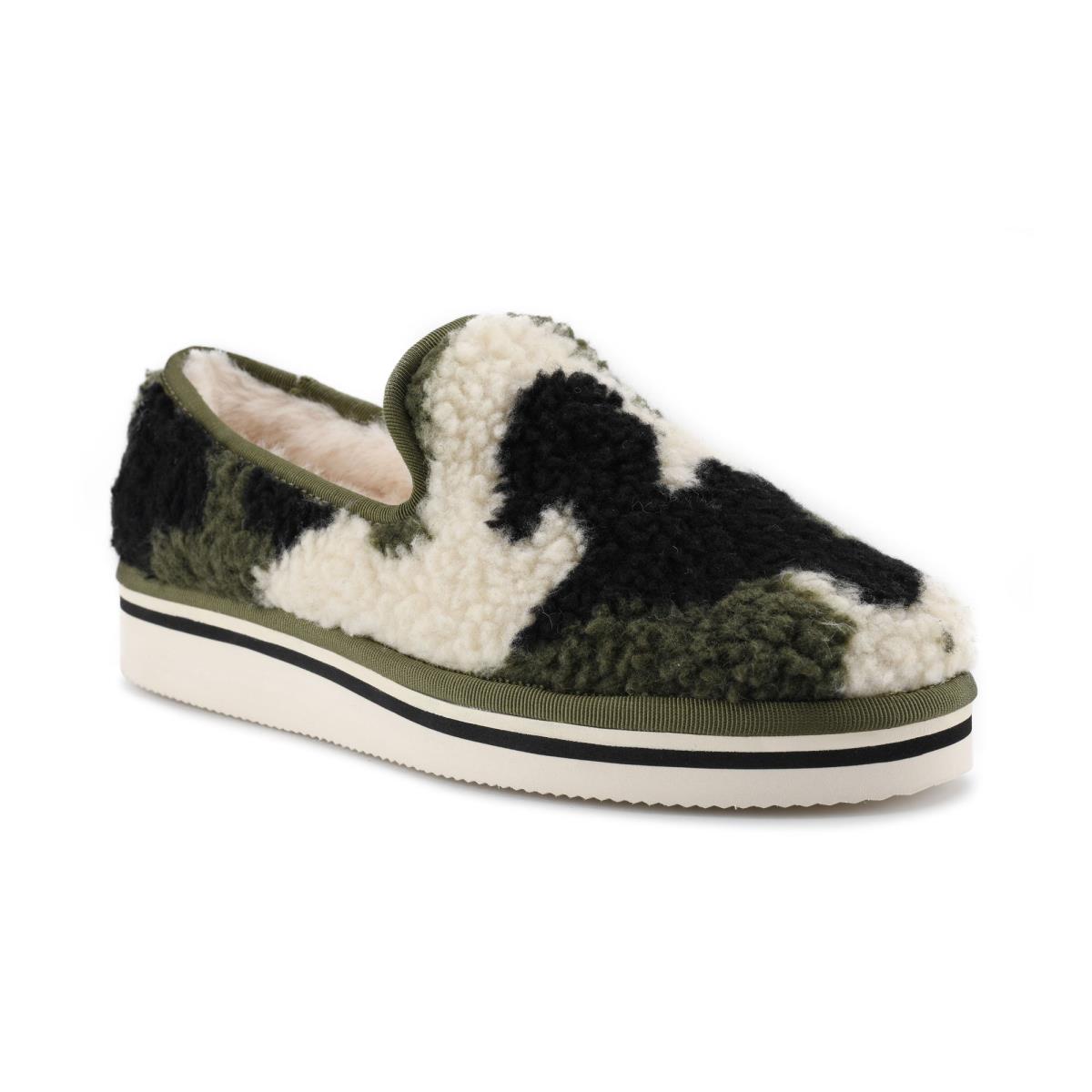 Nine West Laze Cozy Slip On Negras Blancas | 9376OISZN