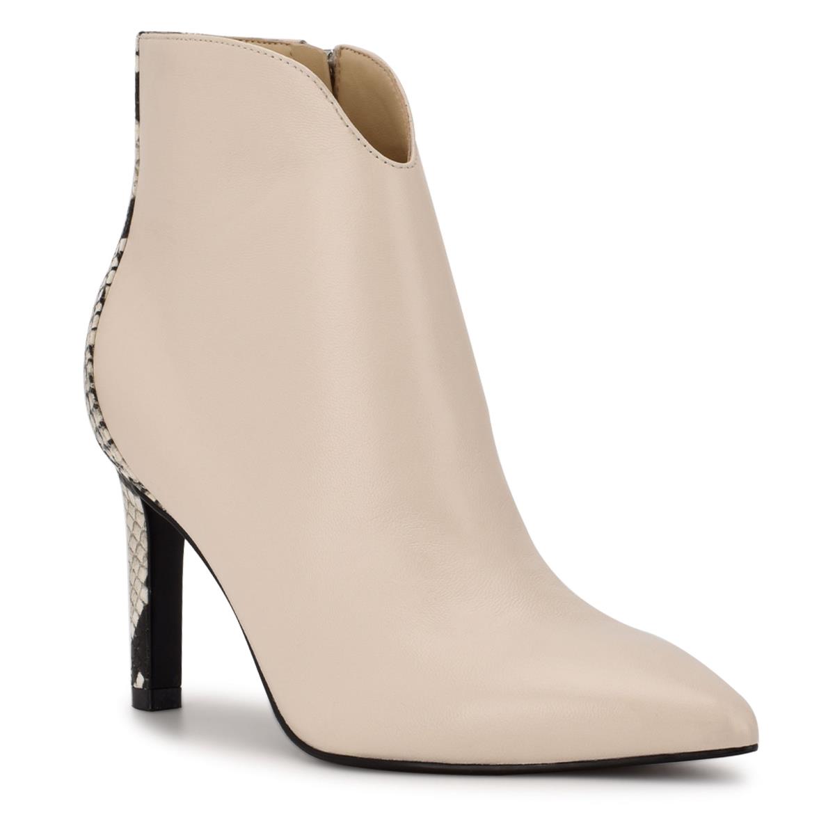 Nine West Mikale Pointy Toe Creme | 4623CEFXO