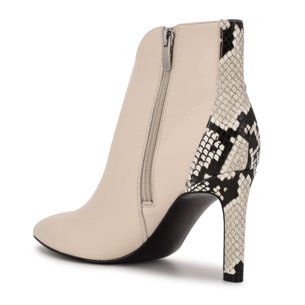 Nine West Mikale Pointy Toe Creme | 4623CEFXO