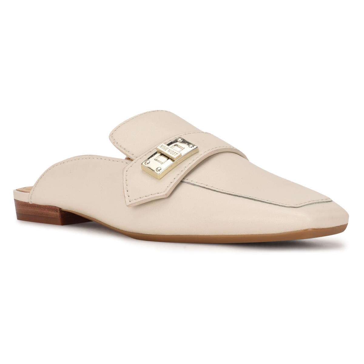 Nine West Neat 9x9 Loafer Creme | 0693TPIKO