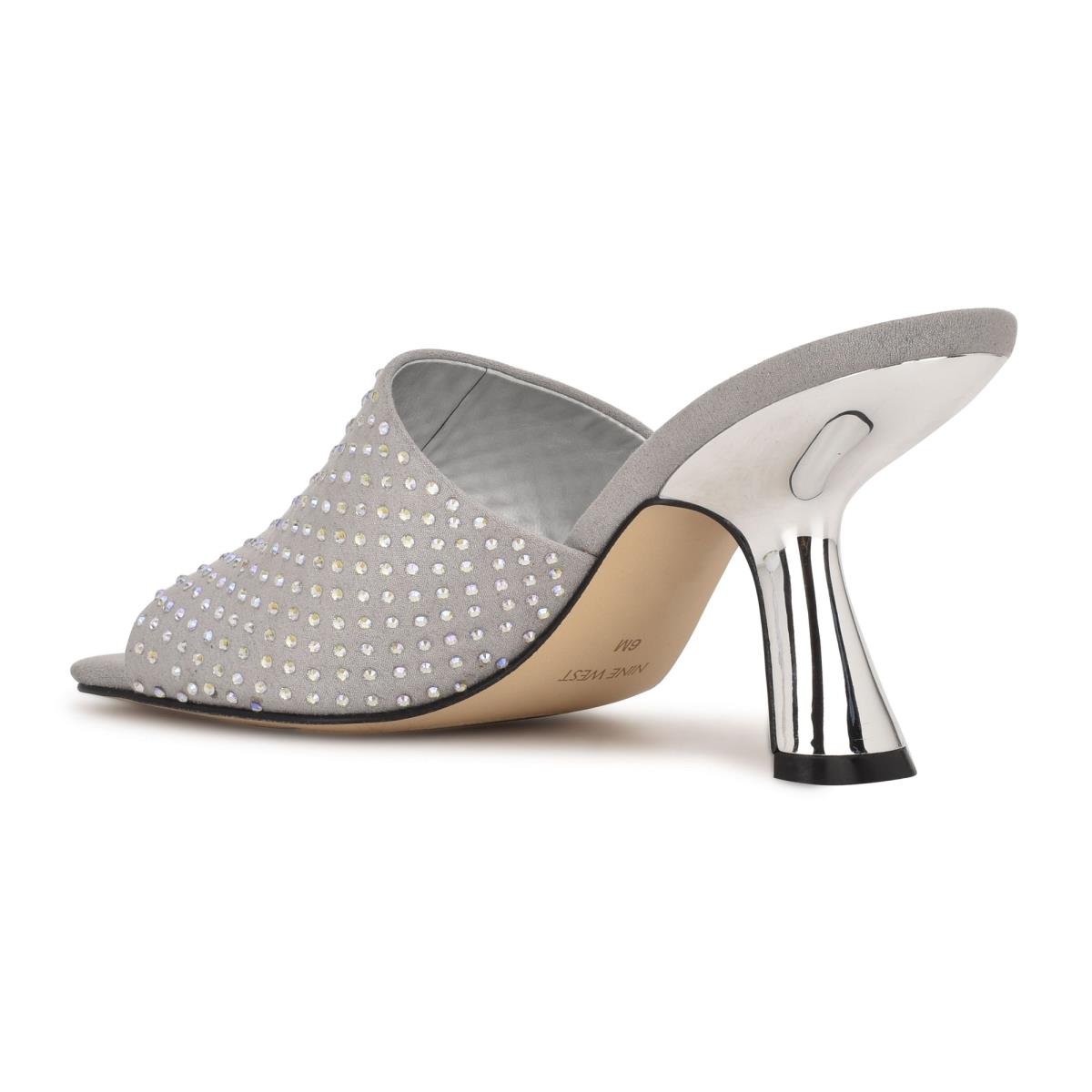 Nine West Partie Heeled Gris | 5048YWXOI