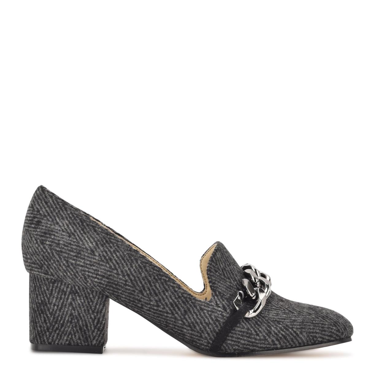 Nine West Remal Heeled Gris | 6094CEALX