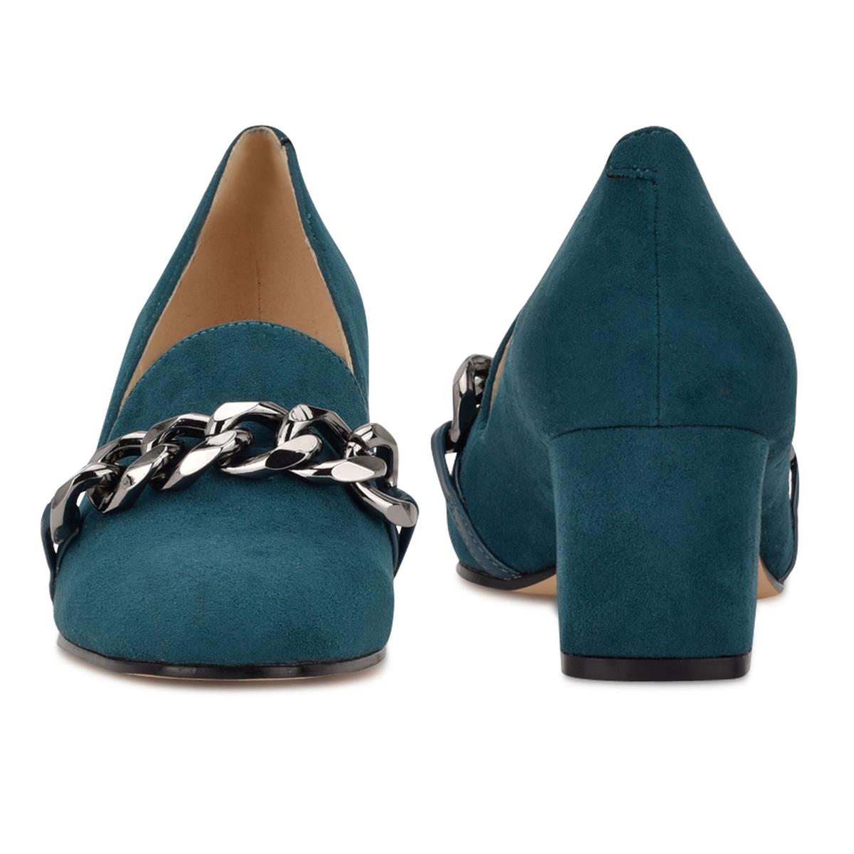 Nine West Remal Heeled Turquesa Turquesa | 5473LZGXT