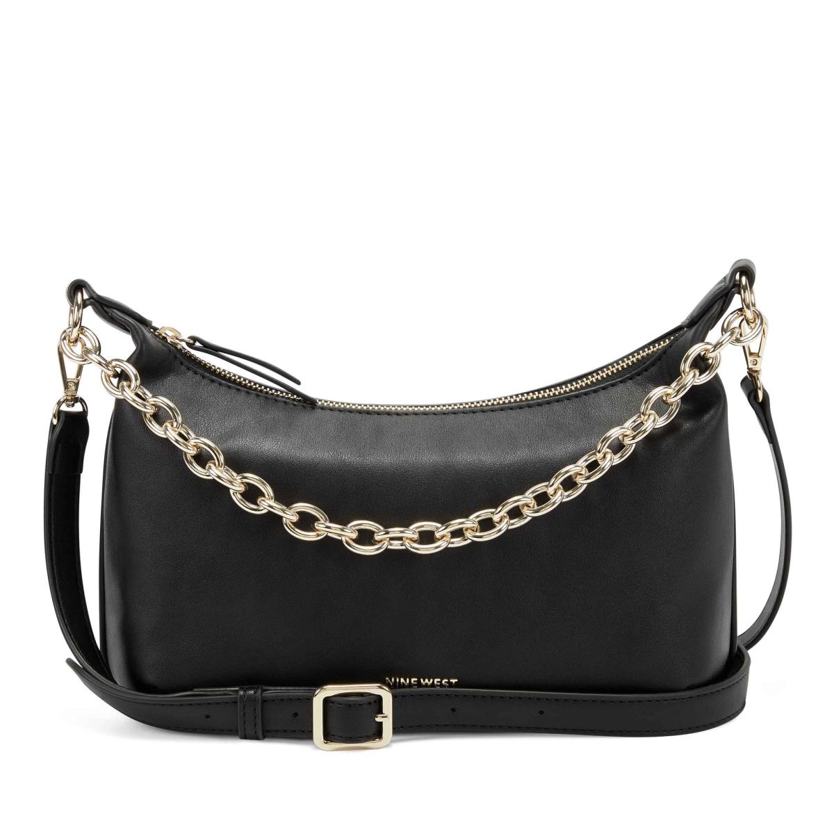 Nine West Ronnie Top Zip Shoulder Bag Negras | 1382DXJUG