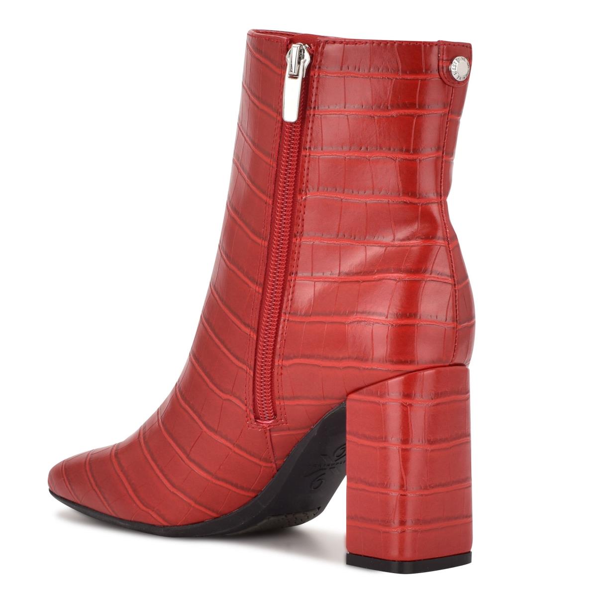 Nine West Sardo 9x9 Heeled Rojas | 9658VWTCS