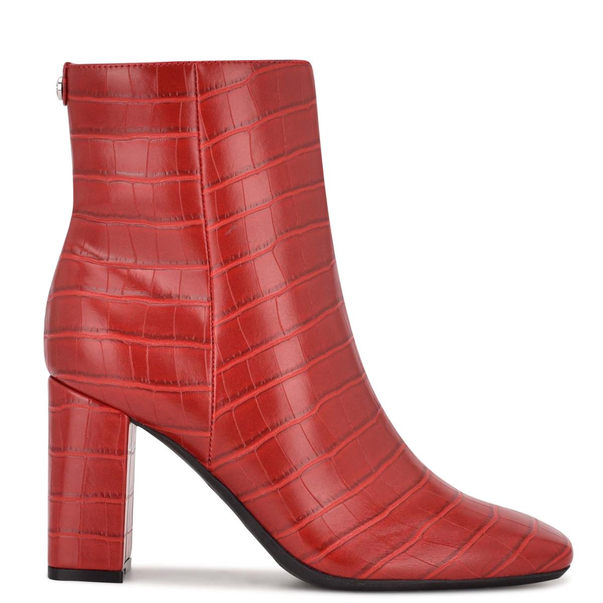 Nine West Sardo 9x9 Heeled Rojas | 9658VWTCS