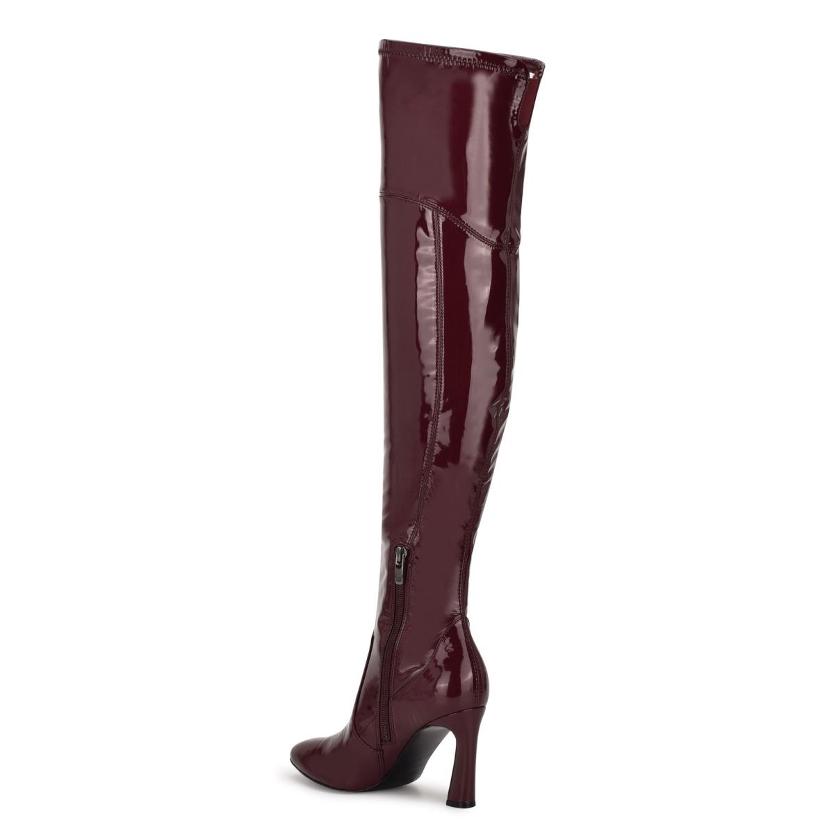 Nine West Sizzle Over The Knee Heel Rosas | 6012JKUAR