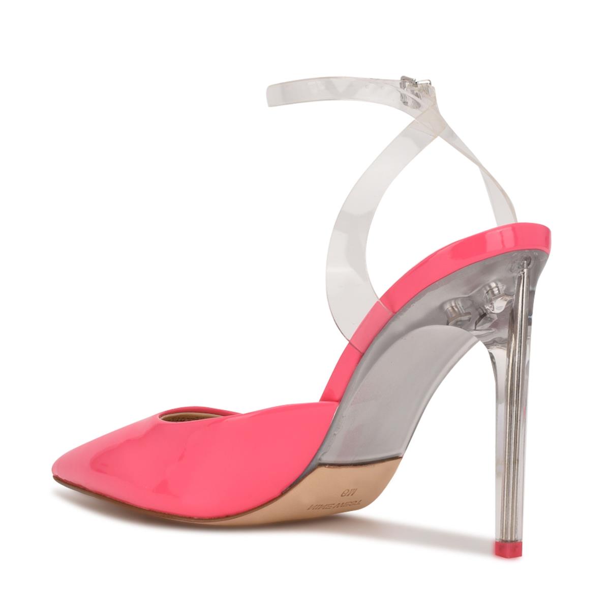 Nine West Sparkea Ankle Strap Rosas | 7834ELHAO