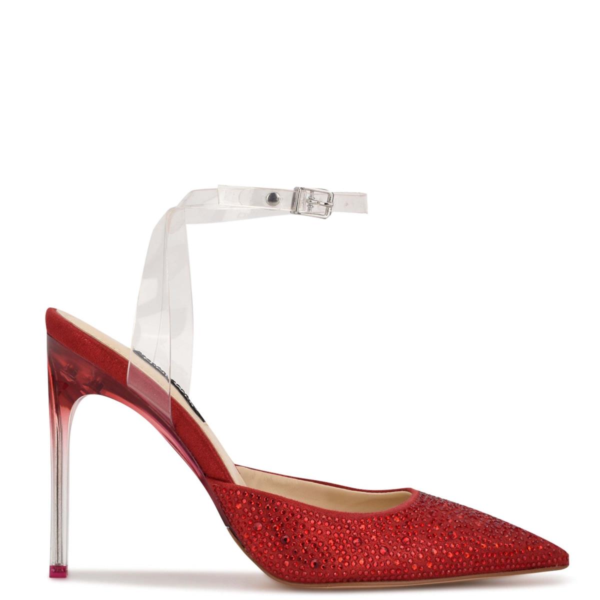 Nine West Sparkel Ankle Strap Rojas | 4596ZQPTM