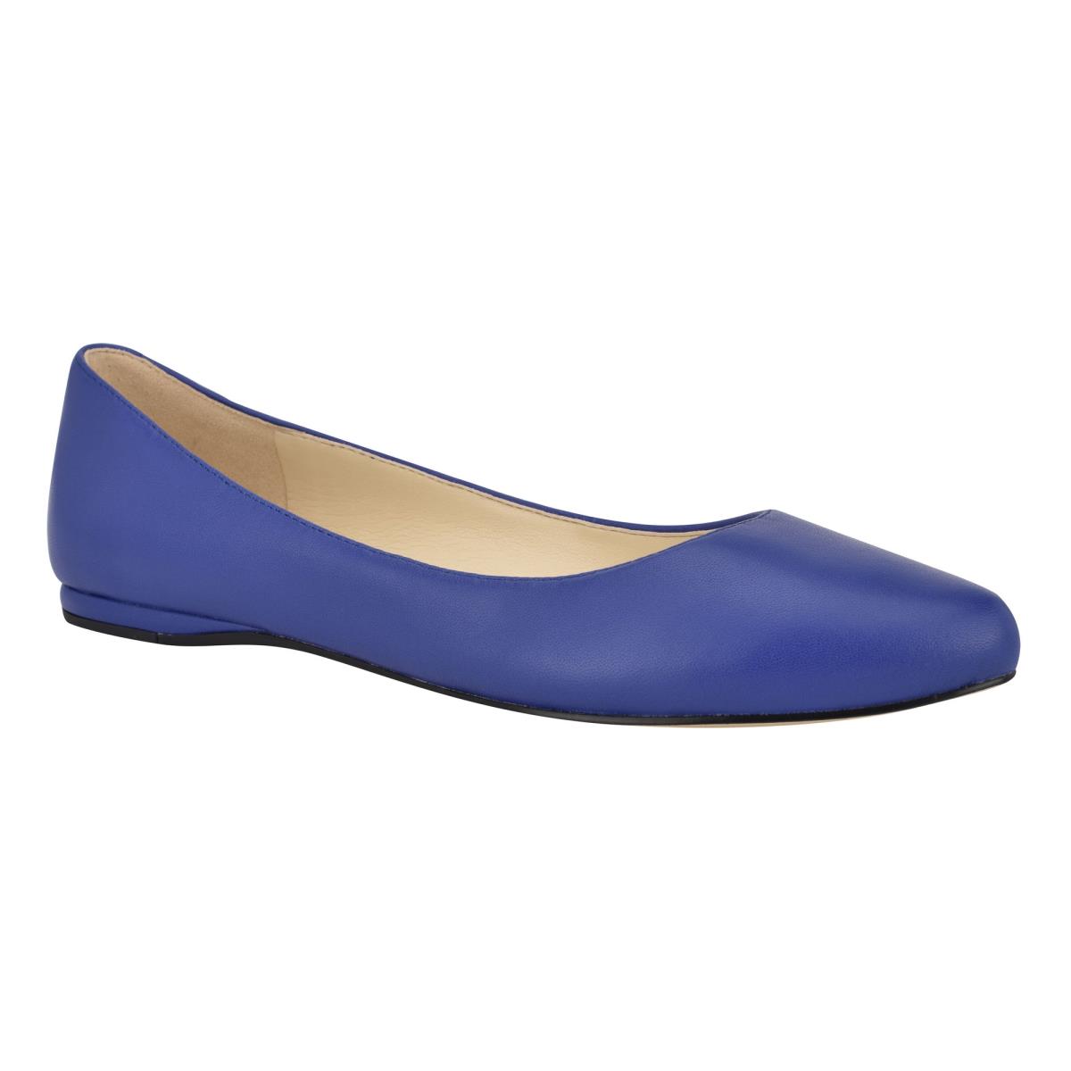 Nine West Speakup Almond Toe Azul Marino | 1052CYZVG