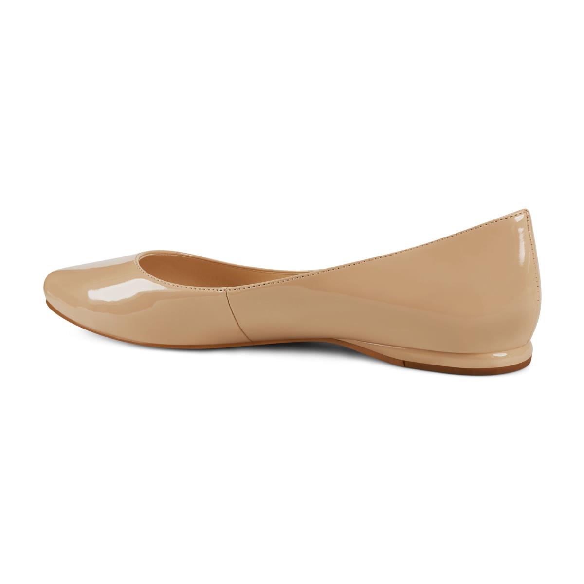 Nine West Speakup Almond Toe Beige Claro | 0583JWQAO