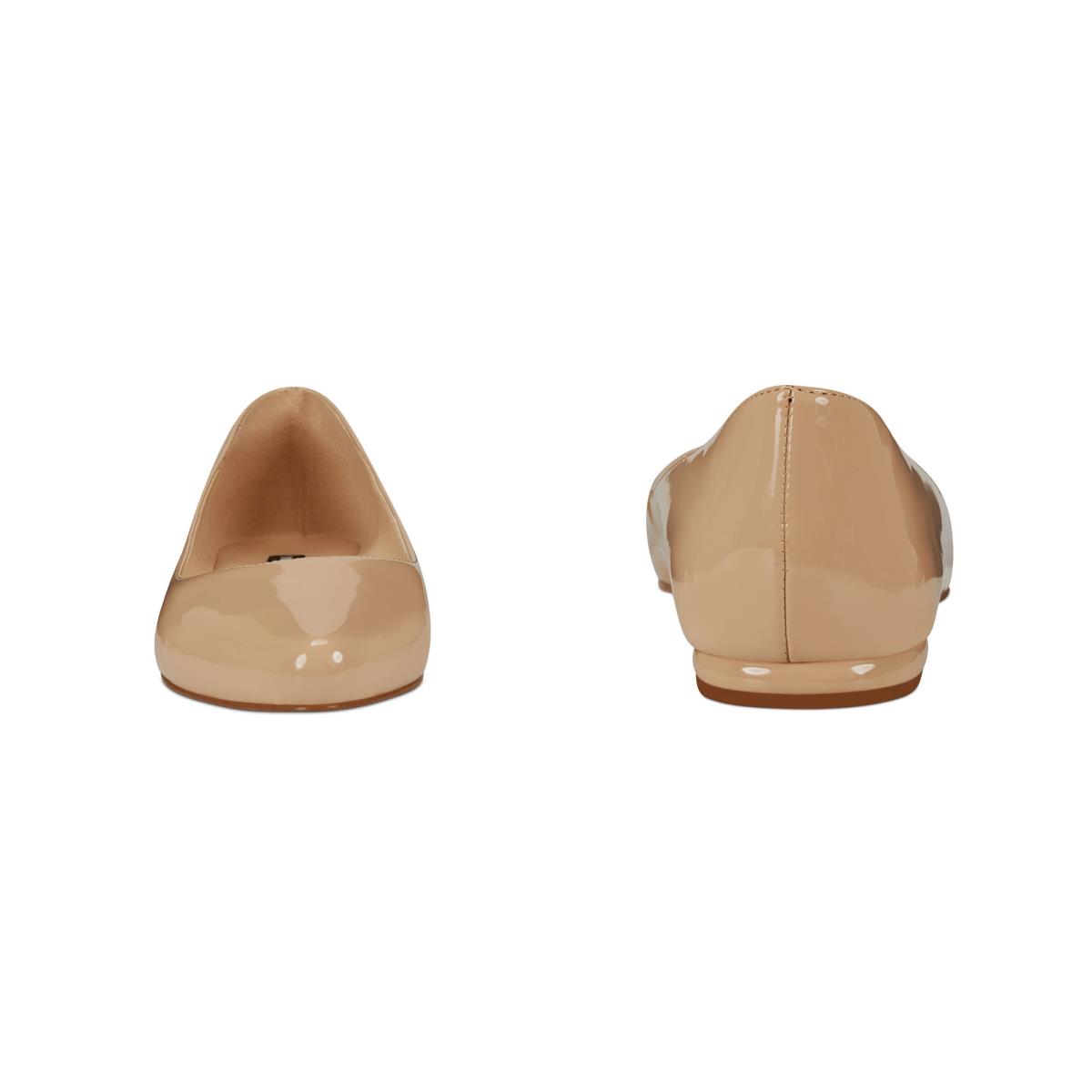 Nine West Speakup Almond Toe Beige Claro | 0583JWQAO