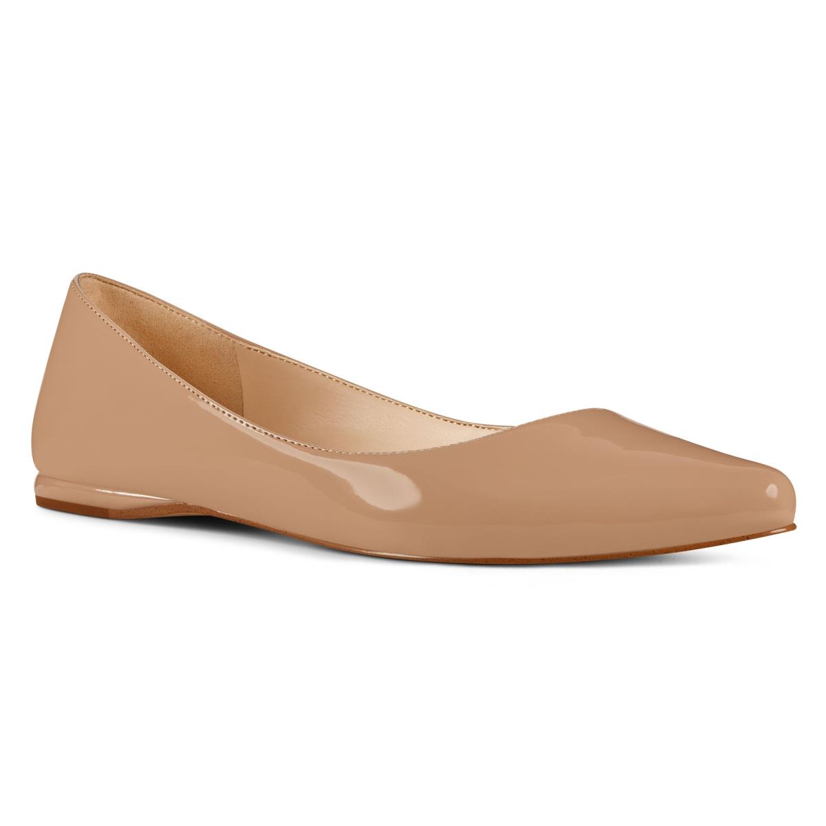 Nine West Speakup Almond Toe Gris Marrones | 5082MTDER