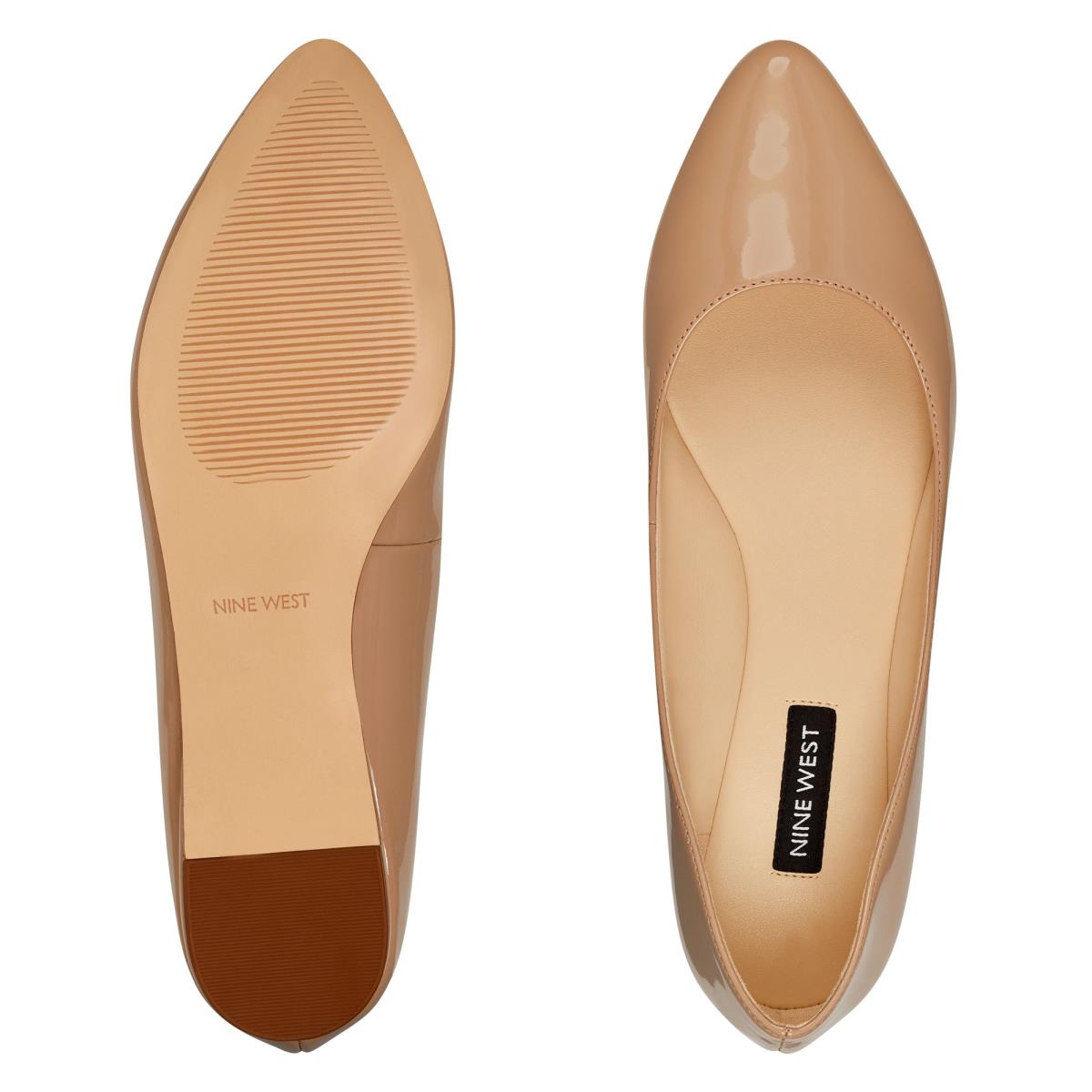 Nine West Speakup Almond Toe Gris Marrones | 5082MTDER