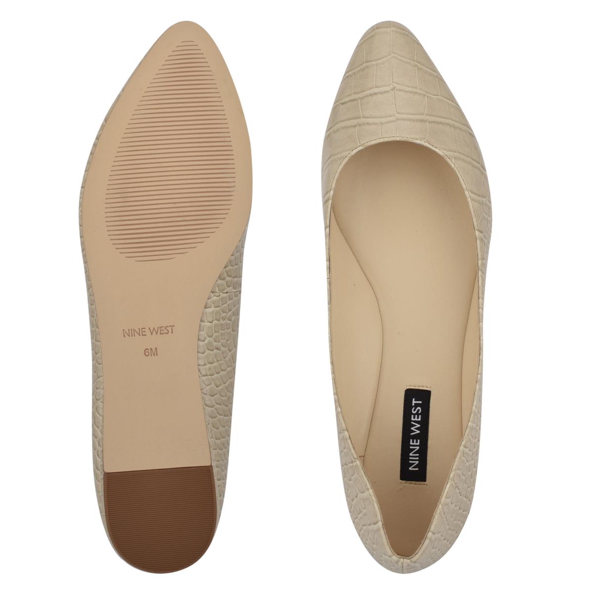 Nine West Speakup Almond Toe Gris Serpent | 8410AUHOL