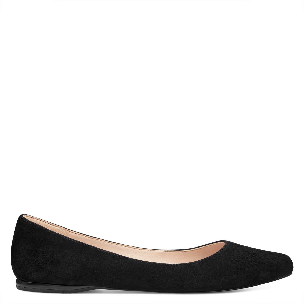 Nine West Speakup Almond Toe Negras | 6532OHLIC