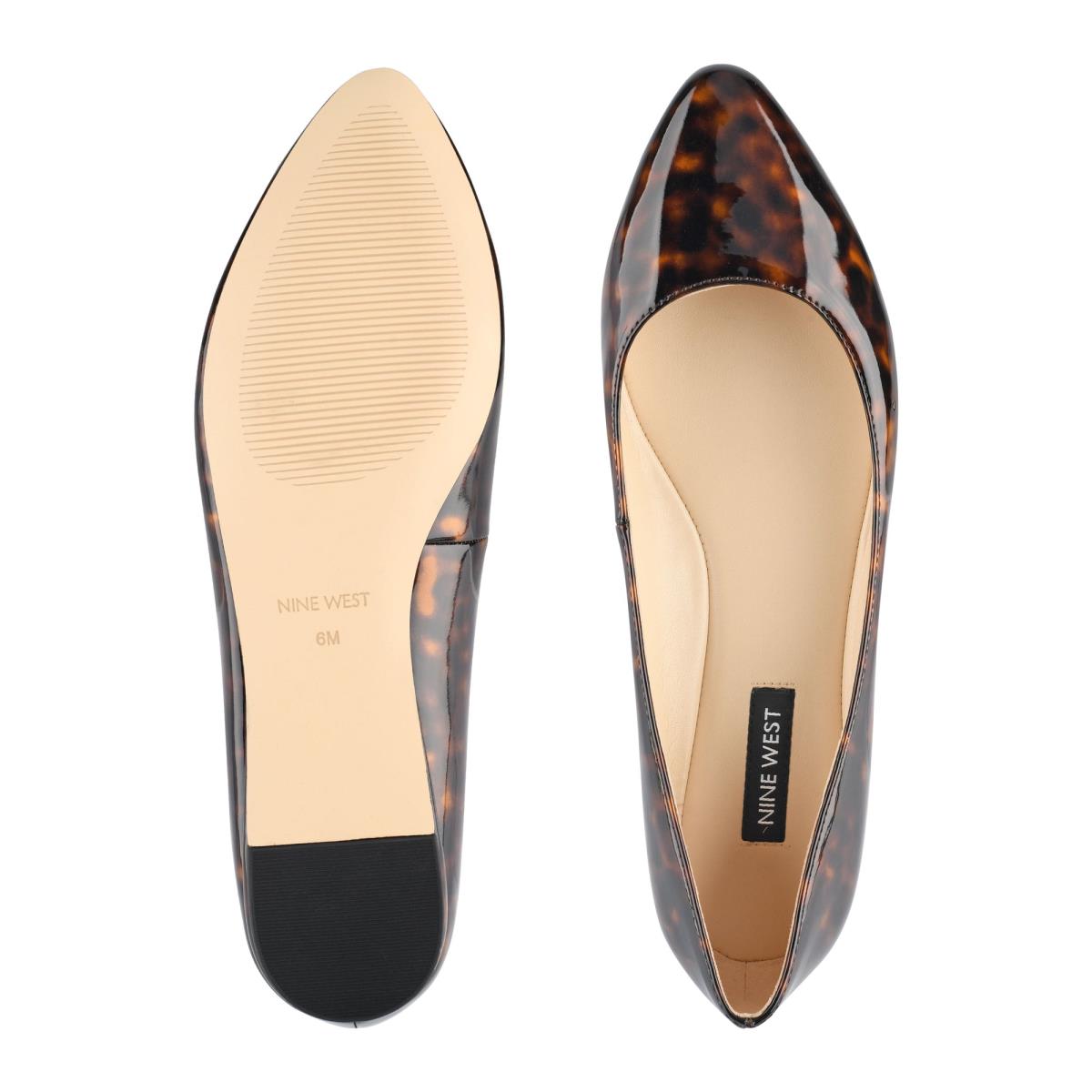 Nine West Speakup Almond Toe Negras | 7349FLGJK