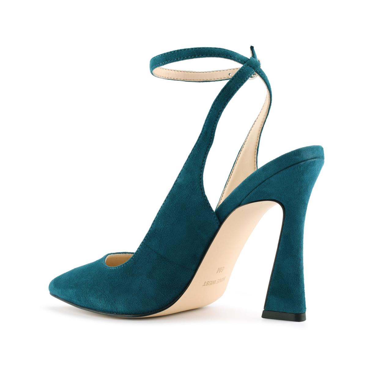 Nine West Tabita Ankle Strap Dress Verde Oliva | 4236WVZFE