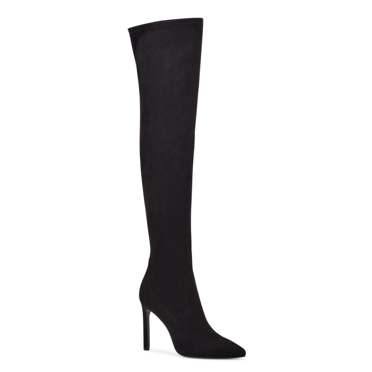 Nine West Tacy Over The Knee Negras | 4628RUCMN