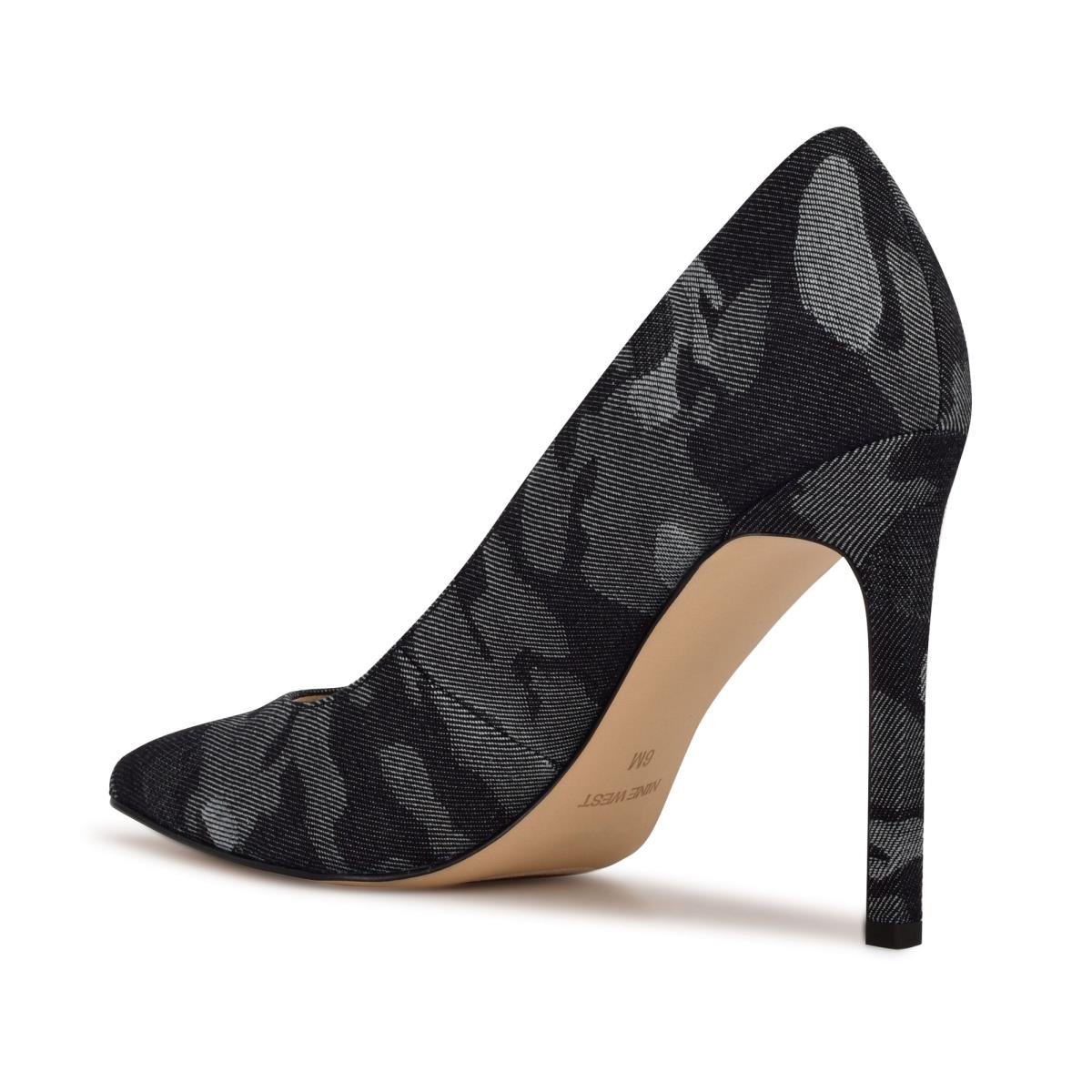 Nine West Tatiana Pointy Toe Azules Camuflaje | 1623QBWMJ