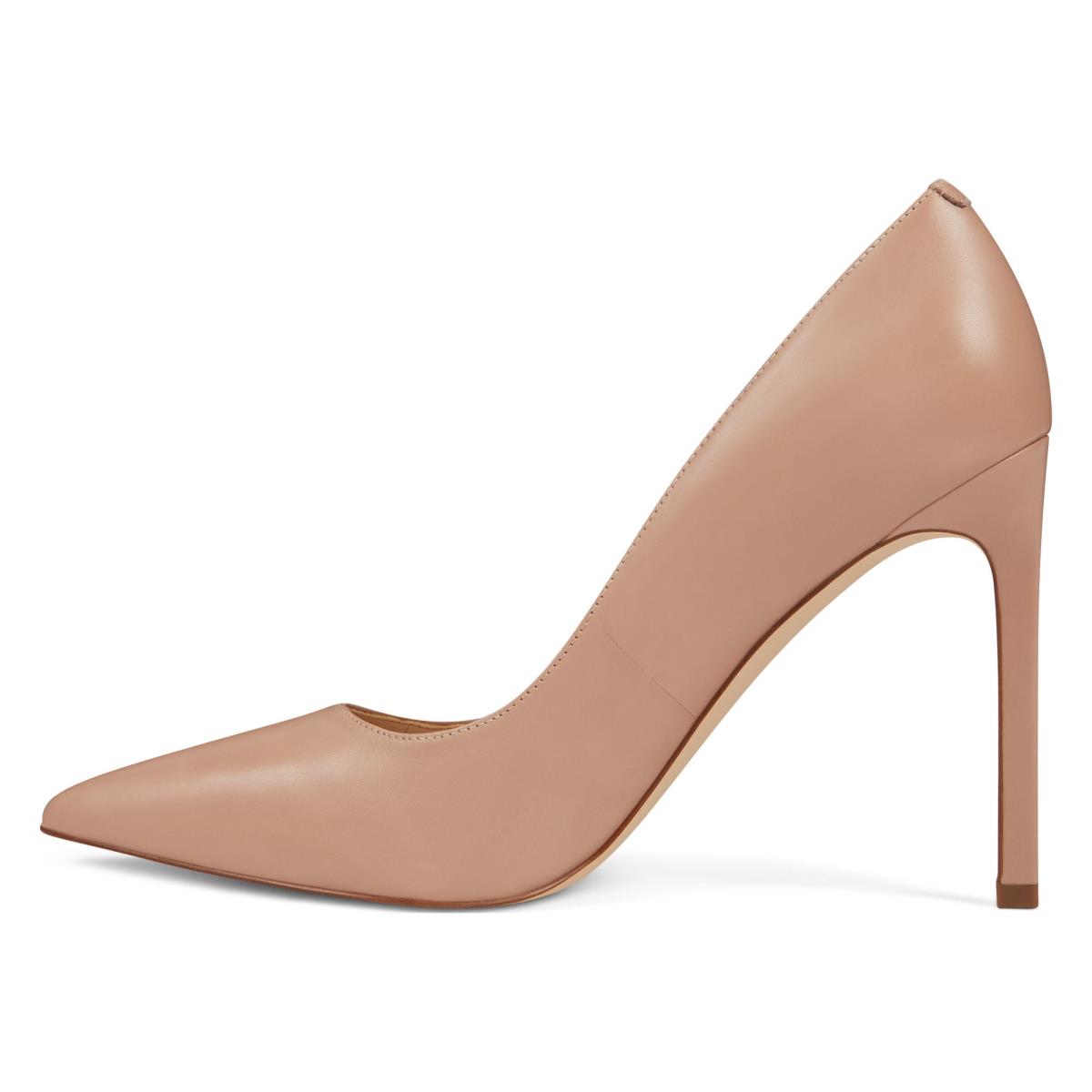 Nine West Tatiana Pointy Toe Beige | 6859LMNAJ