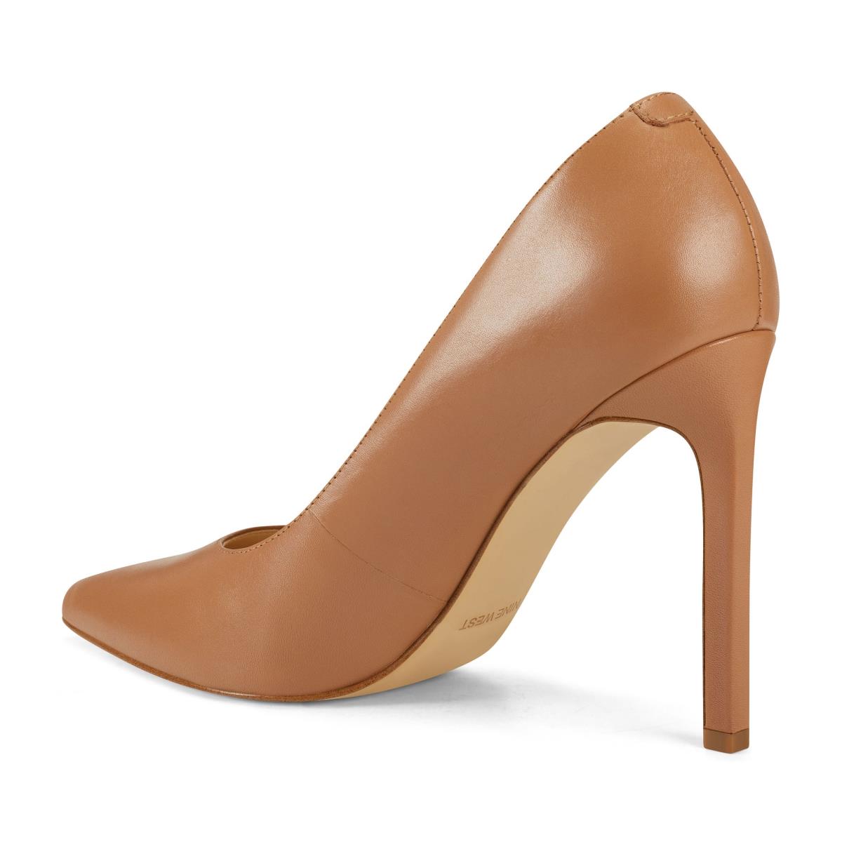 Nine West Tatiana Pointy Toe Beige | 6981MGZQV