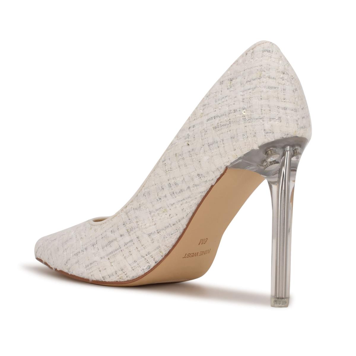 Nine West Tatiana Pointy Toe Blancas | 0926VPMHE