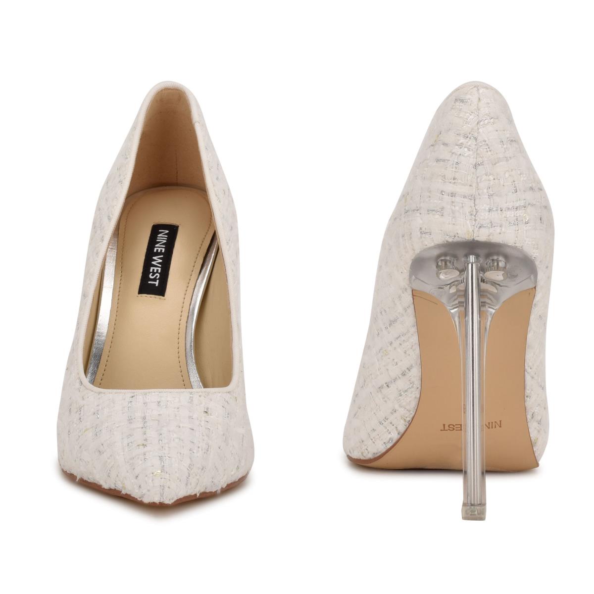 Nine West Tatiana Pointy Toe Blancas | 0926VPMHE