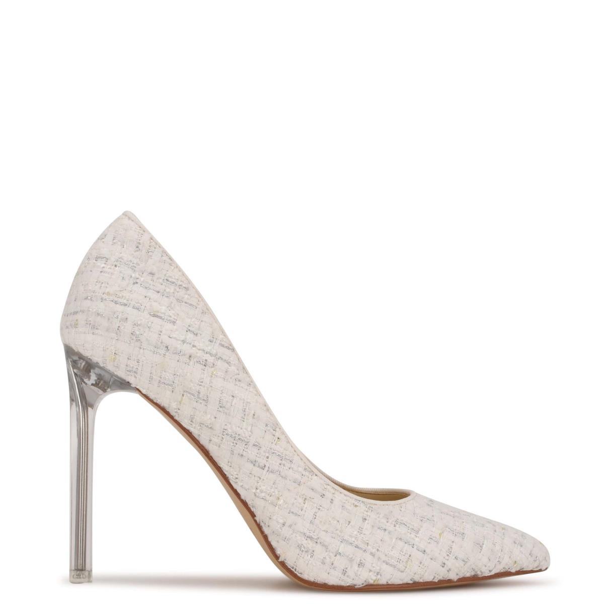 Nine West Tatiana Pointy Toe Blancas | 0926VPMHE