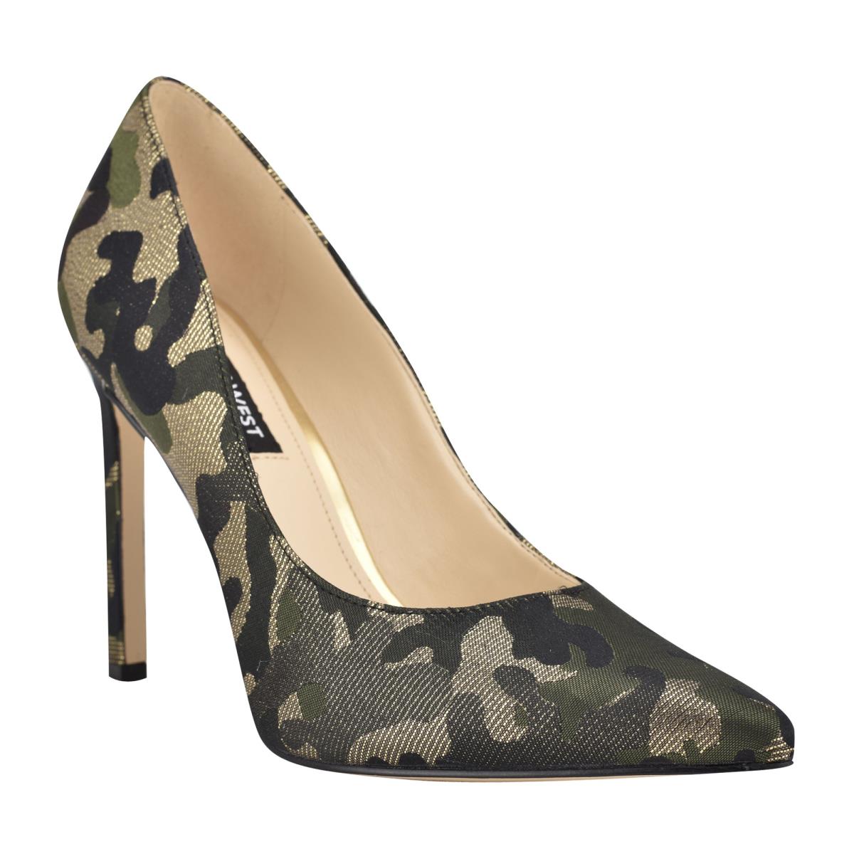 Nine West Tatiana Pointy Toe Camuflaje | 6935GMWKQ