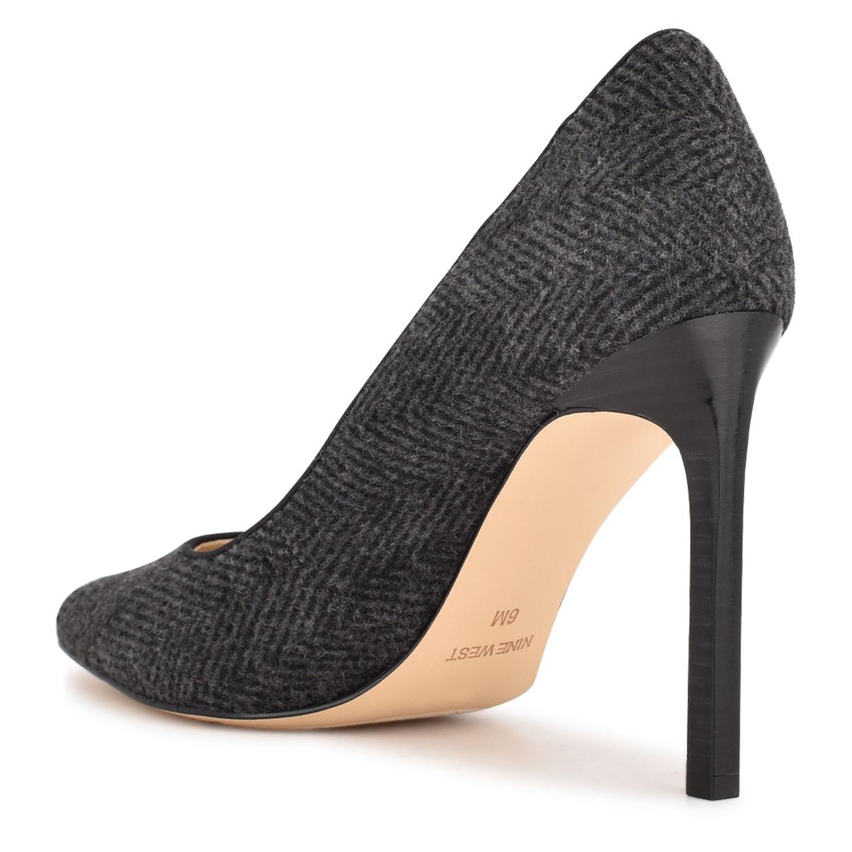 Nine West Tatiana Pointy Toe Gris Oscuro | 1740OYCQM