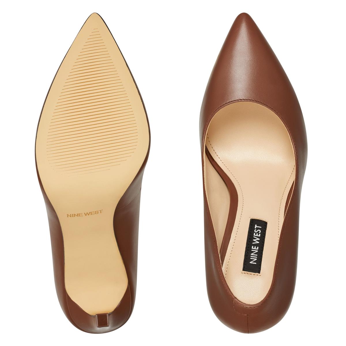 Nine West Tatiana Pointy Toe Marrones | 6475FKUTY