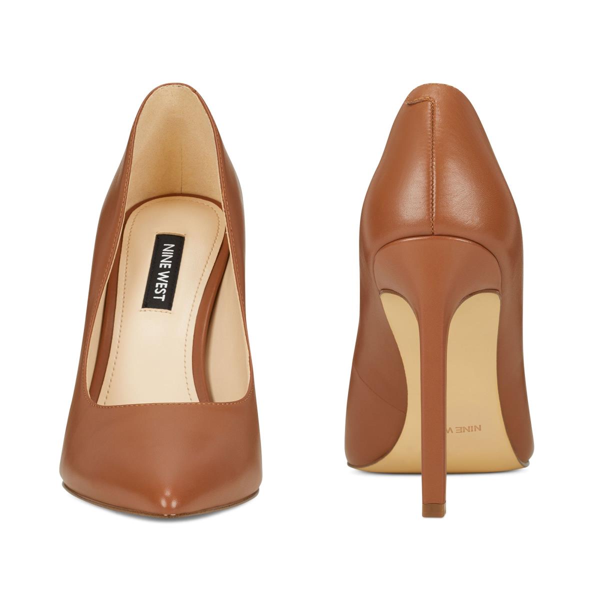 Nine West Tatiana Pointy Toe Marrones Claro | 3297LTUWY