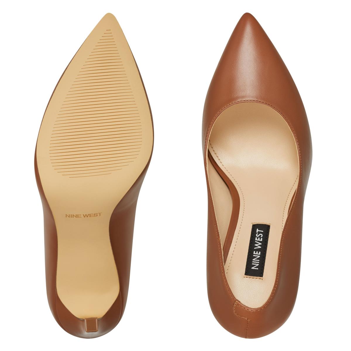 Nine West Tatiana Pointy Toe Marrones Claro | 3297LTUWY