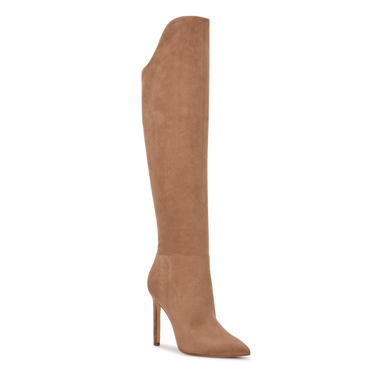 Nine West Teleena Wide Calf Naranjas | 2413SPRBN