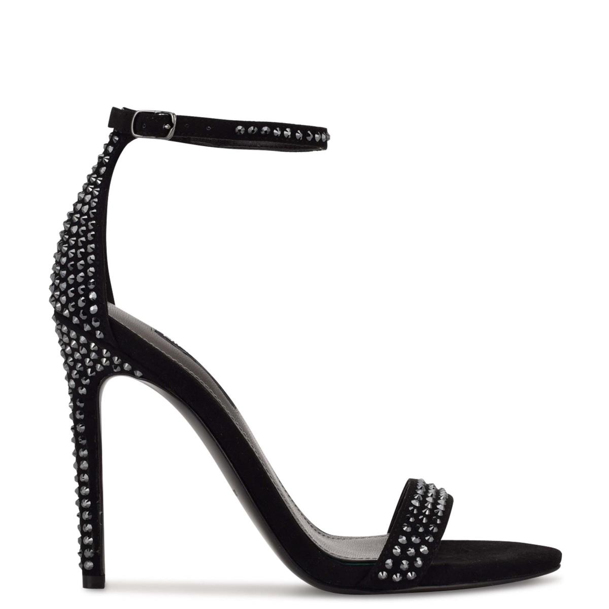 Nine West Toria Ankle Negras | 3687MLKPT