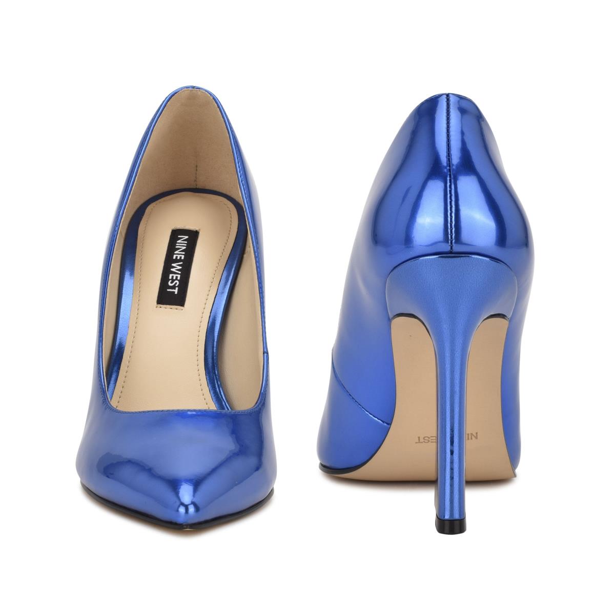 Nine West Trendz Pointy Toe Azules | 7432BYFIN