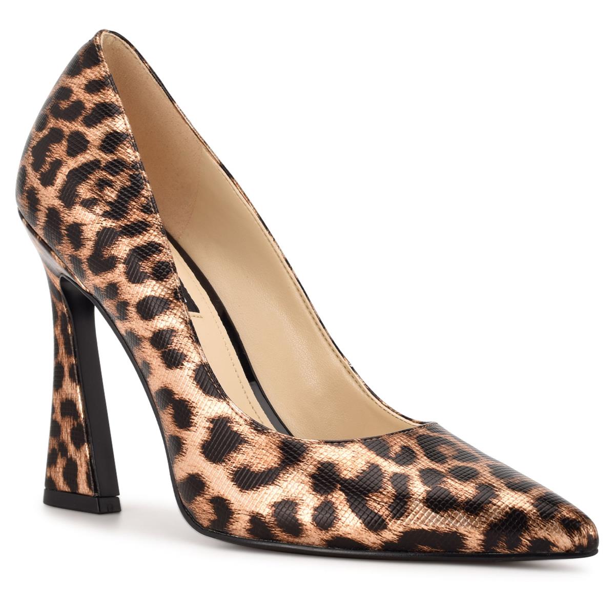 Nine West Trendz Pointy Toe Leopardo | 1938YGEXK