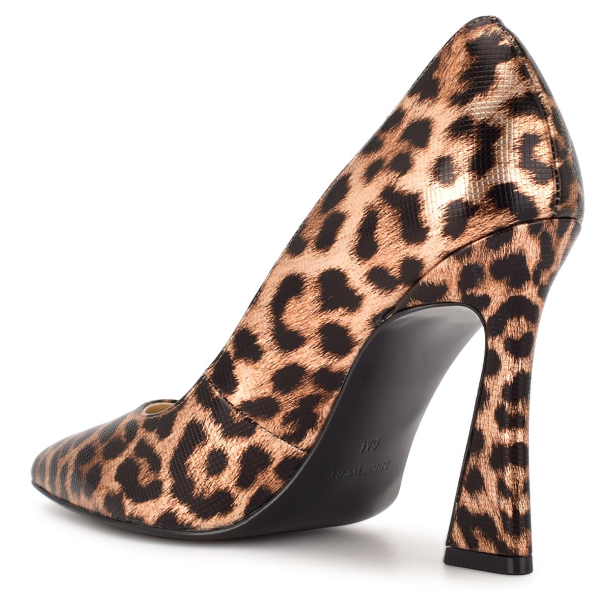 Nine West Trendz Pointy Toe Leopardo | 1938YGEXK