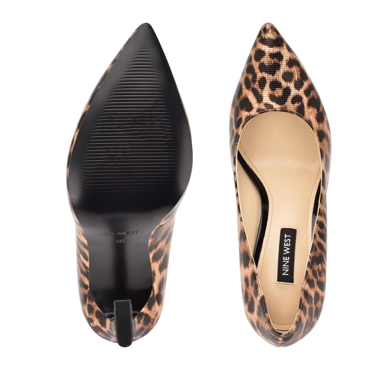 Nine West Trendz Pointy Toe Leopardo | 1938YGEXK